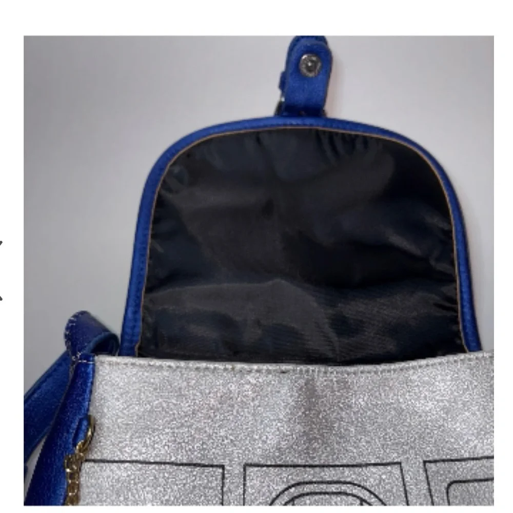 Star Wars Lucas Films Shoulder Bag R2D2 Crossbody C-3PO Charm NWOT